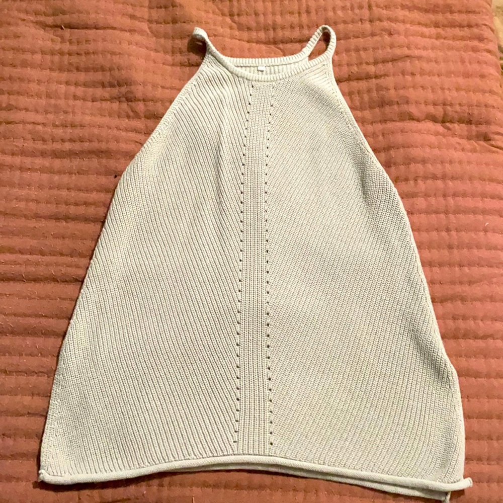 Knit tank top